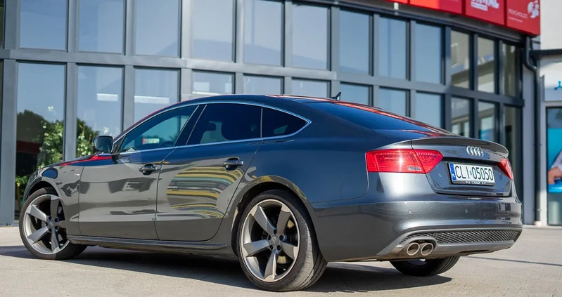 Audi A5 cena 66900 przebieg: 186816, rok produkcji 2013 z Lublin małe 781